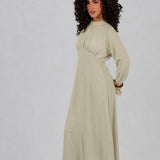 Draped dress