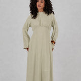 Draped dress